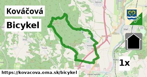 bicykel v Kováčová