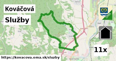 služby v Kováčová