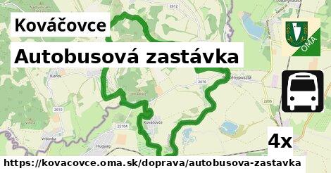 Autobusová zastávka, Kováčovce