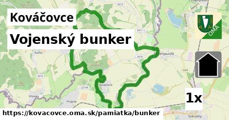 vojenský bunker v Kováčovce