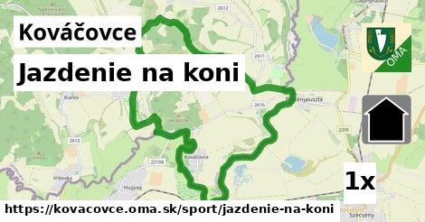 Jazdenie na koni, Kováčovce