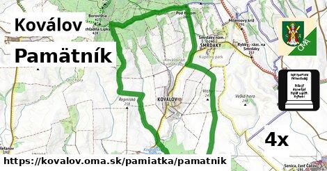 Pamätník, Koválov