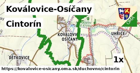 Cintorín, Koválovice-Osíčany