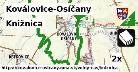 Knižnica, Koválovice-Osíčany