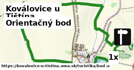 Orientačný bod, Koválovice u Tištína