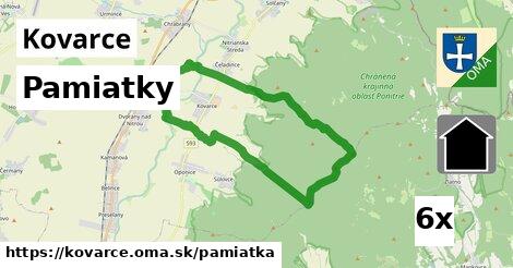 pamiatky v Kovarce