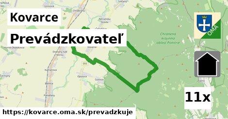 prevádzkovateľ v Kovarce