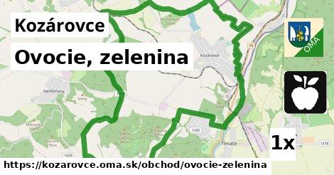 Ovocie, zelenina, Kozárovce