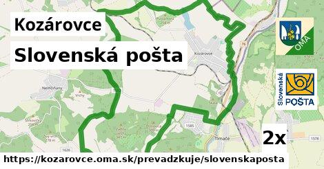 Slovenská pošta, Kozárovce