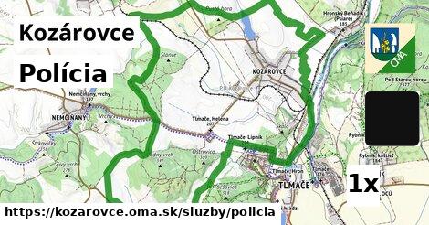 Polícia, Kozárovce