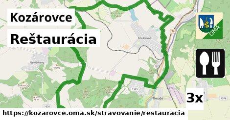 Reštaurácia, Kozárovce