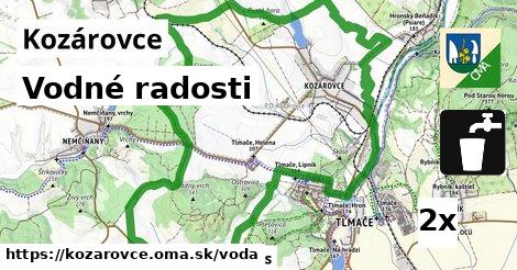 vodné radosti v Kozárovce