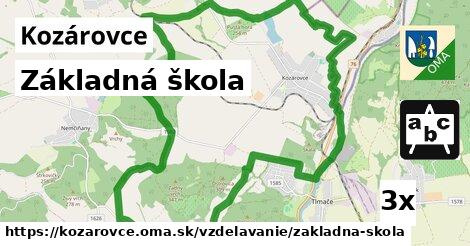 Základná škola, Kozárovce