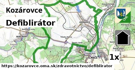 Defiblirátor, Kozárovce