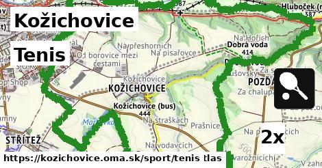 Tenis, Kožichovice