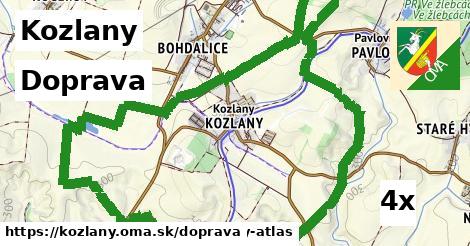 doprava v Kozlany