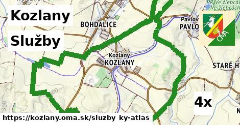 služby v Kozlany