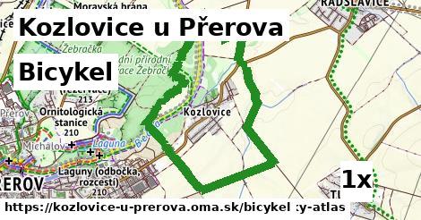 bicykel v Kozlovice u Přerova