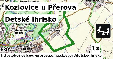 Detské ihrisko, Kozlovice u Přerova