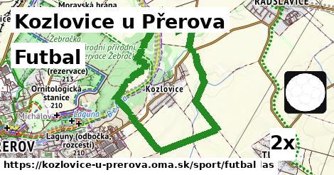 Futbal, Kozlovice u Přerova