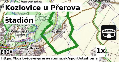 štadión v Kozlovice u Přerova