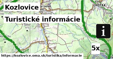 Turistické informácie, Kozlovice