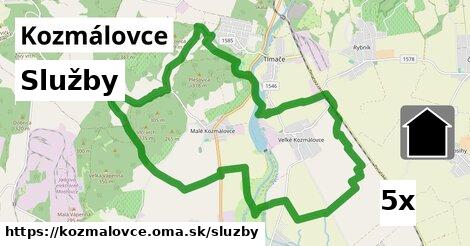 služby v Kozmálovce