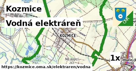 Vodná elektráreň, Kozmice