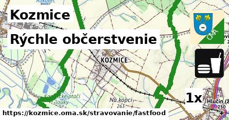 Rýchle občerstvenie, Kozmice