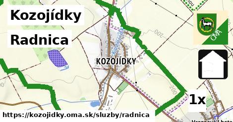 Radnica, Kozojídky