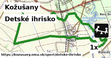 Detské ihrisko, Kožušany