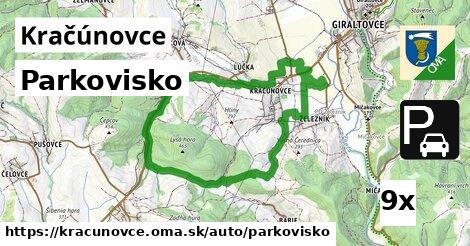 Parkovisko, Kračúnovce