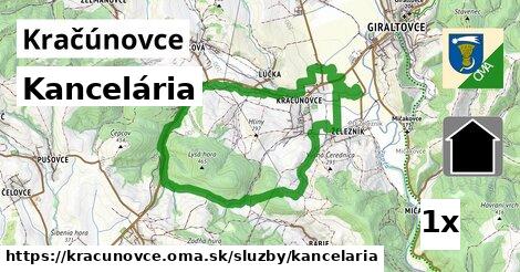 Kancelária, Kračúnovce