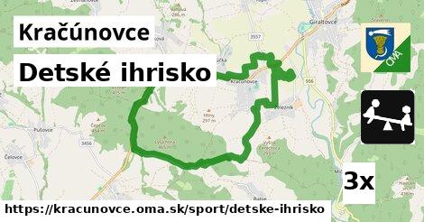 detské ihrisko v Kračúnovce