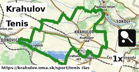 Tenis, Krahulov