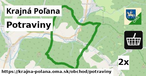 Potraviny, Krajná Poľana