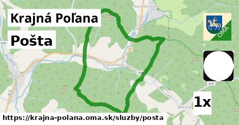 Pošta, Krajná Poľana