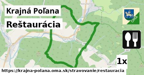 Reštaurácia, Krajná Poľana