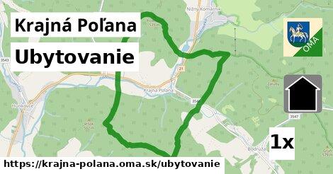 ubytovanie v Krajná Poľana