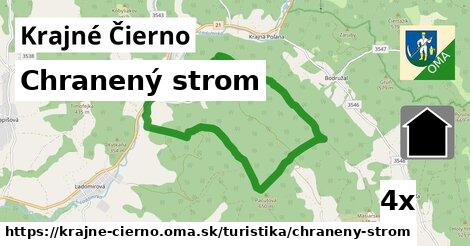 Chranený strom, Krajné Čierno