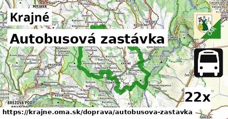 Autobusová zastávka, Krajné