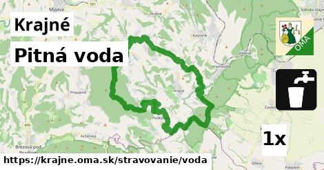 Pitná voda, Krajné