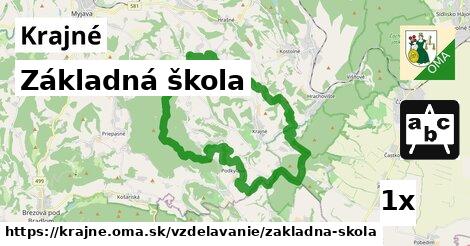 Základná škola, Krajné