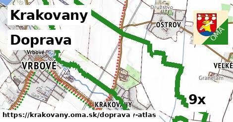 doprava v Krakovany
