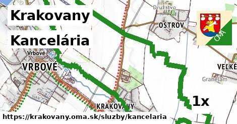 Kancelária, Krakovany