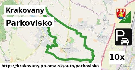 Parkovisko, Krakovany, okres PN