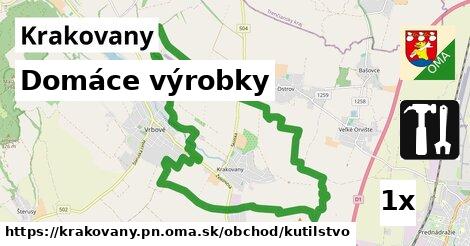 Domáce výrobky, Krakovany, okres PN