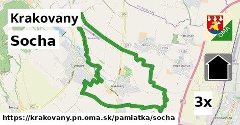 Socha, Krakovany, okres PN