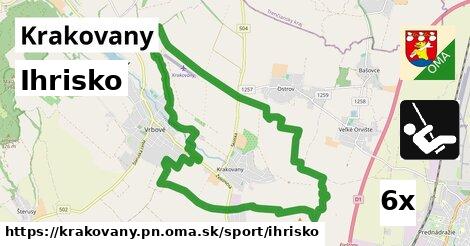 Ihrisko, Krakovany, okres PN