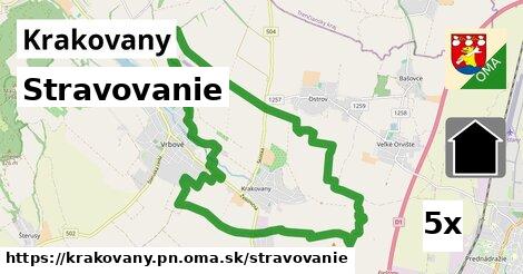 stravovanie v Krakovany, okres PN